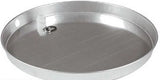 (6) ea Camco 20800 20"  x 2.25"  Aluminum Water Heater Drain Pans w PVC Fitting