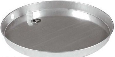 Camco 20800 20" x 2.25" Aluminum Water Heater Drain Pan w PVC Fitting