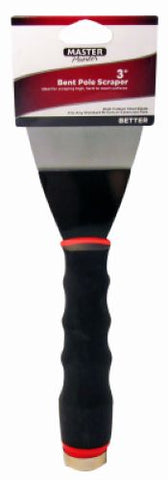 Master Painter 3016TV 3" Inch Bent Blade Pole / Ceiling Scraper - Quantity of 2