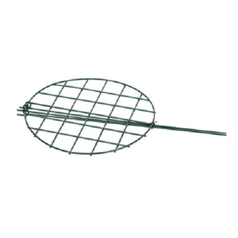 Panacea Products 89323GT 20" x 14" Green Steel Plant Support Grow Thru Ring - Quantity of 6