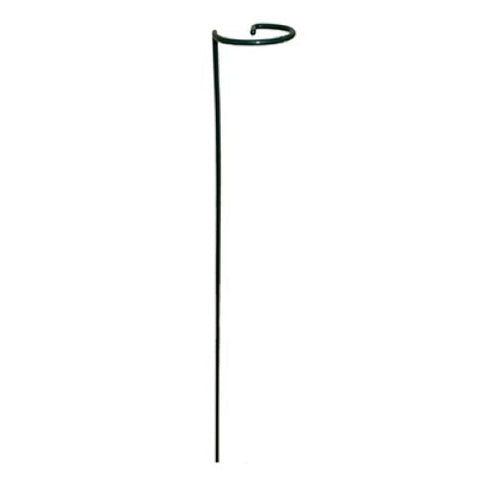 Midwest PP36GT 36" Green Vinyl Coated Steel Plant Loop Support Stake - Quantity of 24