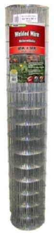 Midwest Air 308303B 60" x 50' ft 4" x 2" Galvanized Welded Wire Fence Fencing - Quantity of 1