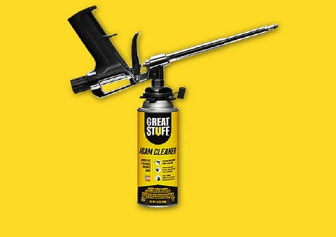 Great Stuff 12084890 12 oz Can Of Insulating Spray Foam Dispensing Pro Tool Cleaner - Quantity of 2