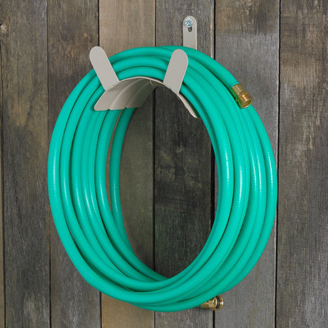 Liberty Garden 691-T Powder Coated Steel Garden Hose Hanger Bracket - Quantity of 2