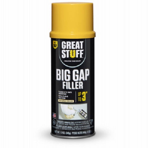 Great Stuff 157906 12 oz Big Gap Triple Expanding Foam Sealant - Quantity of 12 cans