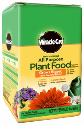 Scotts Miracle Gro 2000992 8 oz Water Soluble All Purpose Plant Food - Quantity of 2