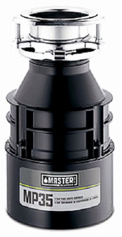 Master Plumber MP35 1/3 HP Kitchen Waste Disposer / Disposal - Quantity of 1
