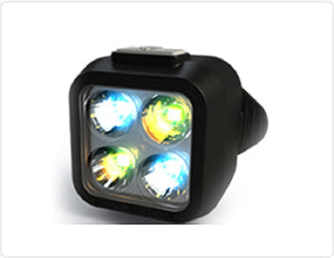 Rescue Leaders AWLSIL-12 AMBER & WHITE Body Beacon LED Equipped Black Leather Silver Belt Keeper First Responder Light Gen 2 - Quantity of 12