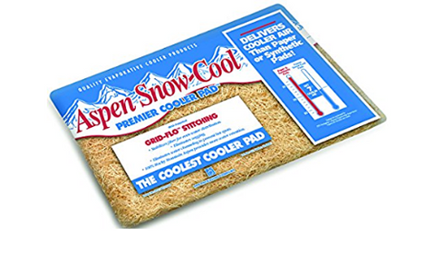 Dial 3046 29" x 29" Aspen Snow-Cool Evaporative Swamp Cooler Pad - Quantity of 24