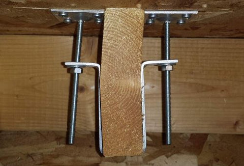 E & E Seam-Ender E3828 Sub-Floor Seam Pop Floor Repair Bracket - Quantity of 1