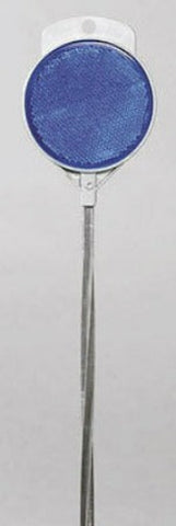 Hillman 840068 36" Blue Aluminum Driveway Marking Reflectors - Quantity of 24