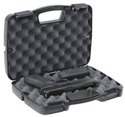 Plano 10-10137 Rugged Black Single Scoped Handgun Pistol Case With Foam Liner - Quantity of 3