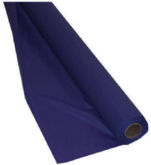 Creative 013016 40" x 100' Roll Purple Plastic Banquet Table Cover - Quantity of 1 roll
