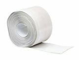M D Bldg. 93203 4" x 20' White Vinyl Self Stick Wall Base Cove Moulding - Quantity of 1