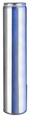 Selkirk 208036 8" x 36" 8T-36 Stainless Steel All Fuel Double Wall Insulated Chimney Pipe - Quantity of 1