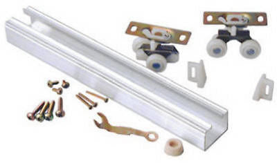 L E Johnson 100721DR 72" HD  Aluminum Single Pocket Door Track Hardware Kit - Quantity of 1