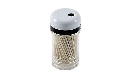 Bradshaw 25898 Good Cook Shake A Pick Wooden Toothpick Dispenser - Quantity of 18