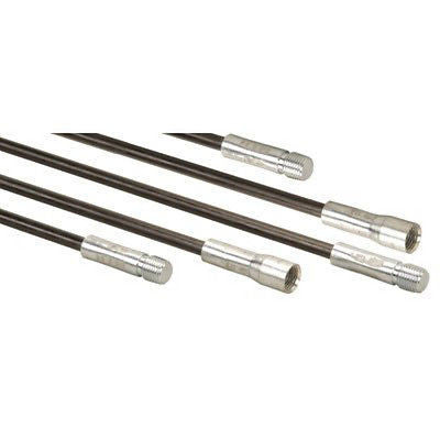 Imperial Mfg # BR0307 5 piece Fiberglass Chimney Cleaning Threaded Rod Kit