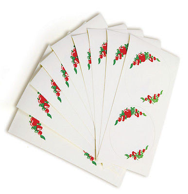 Norpro 635 24 pks Round Canning Jar Lid Labels with Sticky Back 576 labels - Quantity of 24 packs