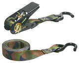 (6) sets Hampton Keeper # 03508-V  4 pack  8' Camouflage Ratchet Strap Tie Downs
