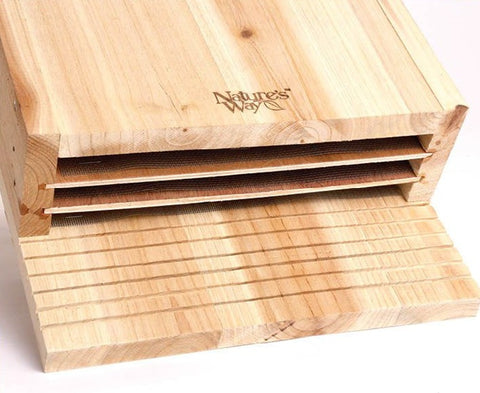 Nature's Way CWH6 Triple Chamber Cedar Bat Houses - Quantity of 2