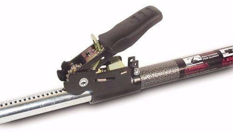 Keeper 05059 40" x 70" Adjustable Ratcheting Cargo Bar with No Mar Rubber Pad - Quantity of 6