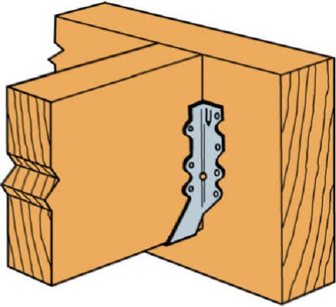 Simpson Strong Tie LU28 20 Gauge Steel 2 x 8 Face Mount Joist Hangers - Quantity of 100