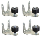 (4) ea Stanley N100-875 Zinc Barn Door Guide / Stay Rollers