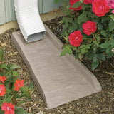 Suncast SB24 Decorative Gutter Downspout Splash Blocks - Quantity of 10