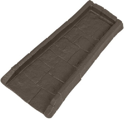 Suncast SBR24 Brown Decorative Gutter Downspout Splash Blocks - Quantity of 10