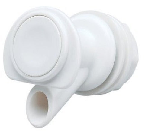 Igloo Corp 24009 White Replacement Push Button Cooler Spigot - Quantity of 5