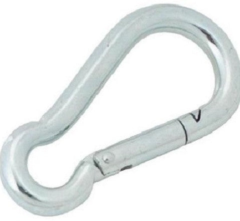 Apex Tools T7645036V 7/16" Malleable Iron 200 LB WLL Spring Snap Link - Quantity of 10