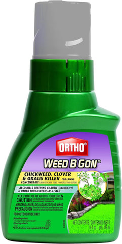 Ortho 0396415 16 oz Bottle of Weed B Gon Chickweed Clover Oxalis Lawn Weed Killer Concentrate