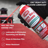 CRC 05074 7.5 oz Can of Heavy Duty Silicone Multi-Use Lubricant Spray