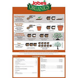 Jobe's Organic 09227 4 LB Bag of Fruit & Nut Granular Fertilizer Plant Food