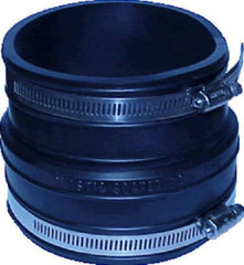 Fernco P1002-44 4" x 4" Clay Pipe Flexible Coupling Connector
