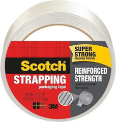 3M Scotch 8950-30-E 1.88" x 30 Yard Roll of Reinforced Strapping Packaging Tape