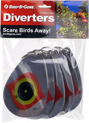 Bird B Gone MMSED-5 5- Count Pack of Scared-Eye Hanging Bird Scare Diverters