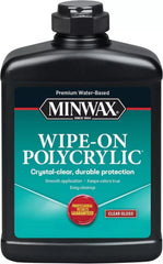 Minwax 40916 Pint of Water Based Clear Gloss Wipe On Polycrylic Finish