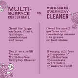 Mrs. Meyer's 11407 Clean Day 32 oz Bottle of Concentrated Peony Scent Multi-Surface Cleaner