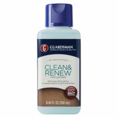Guardsman 470800 8.45 oz Bottle of Clean & Renew For Leather