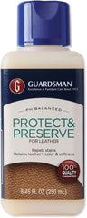 Guardsman 471000 8.45 oz Bottle of Protect & Preserve Leather Protector