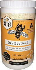 Harvest Lane Honey PPDRY-101 1 LB Container of Dry Bee Feed Pollen Substitute