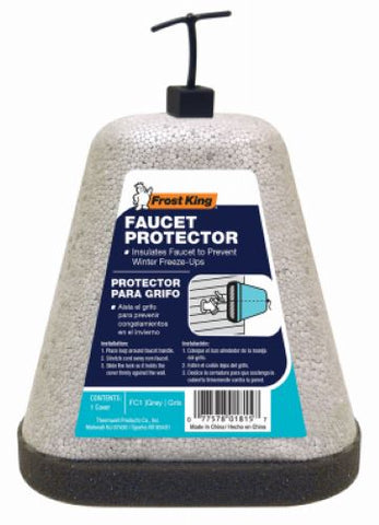 Frost King FC1 Outdoor Faucet Protector Cover - Quantity of 6