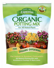 Espoma AP4 4-Quart Bag of Organic Potting Mix