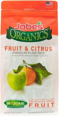 Jobe's 09226 4 LB Bag of 3-5-5 Organic Fruit & Citrus Plant Food Fertilizer