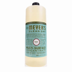 Mrs. Meyer's 14440 Clean Day 32 oz Bottle of Concentrated Basil Scent Multi-Surface Cleaner