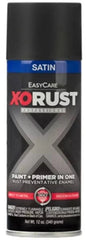 X-O Rust XOP18-AER 12 oz Can of Satin Black Anti-Rust Enamel Spray Paint