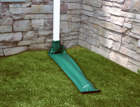 Thermwell DE46 46" Green Roll Out / Roll Up Automatic Downspout Extenders - Quantity of 3