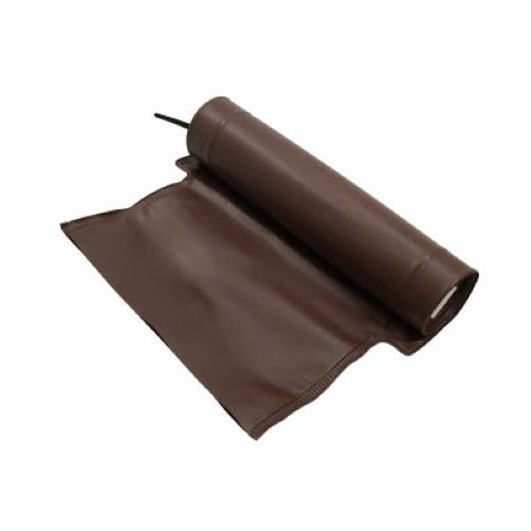 Thermwell DE46BR 46" Brown Roll Out / Roll Up Automatic Downspout Extenders - Quantity of 4